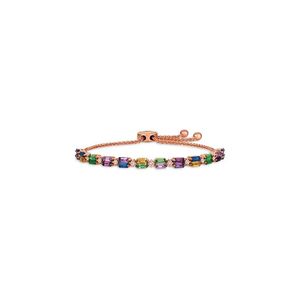 Le Vian White Creme Brulee 14k Strawberry Gold 2.80 Ct. Tw. Diamond & Gemstone Bracelet