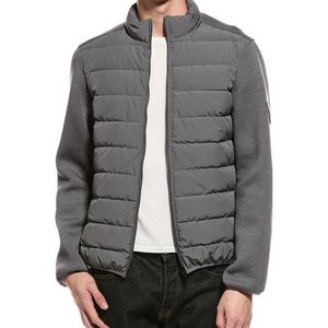 Point Zero Gray Lightweight Quilted Jacket for men