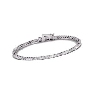 Diana M White Diana M. Fine Jewelry 14K 2.00 Ct. Tw. Lab Grown Diamond Tennis Bracelet
