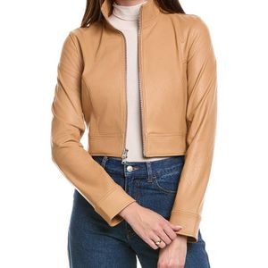 Commando Blue Crop Biker Jacket