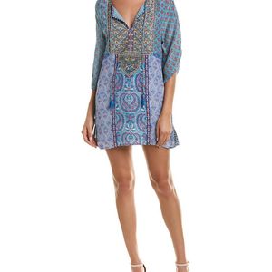 Tolani Blue Elora Shift Dress