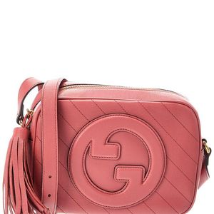 Gucci Pink Calfskin Leather Crossbody (Authentic Pre-Loved)