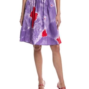 Marimekko Red Poiminnot Kehakukka Mini Skirt