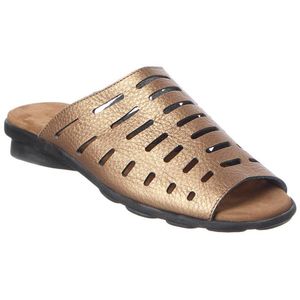 Arche Brown Denymh Leather Flat