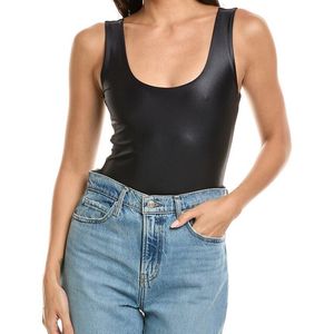 Commando Blue Commando Matte Metallic High Cut Bodysuit