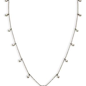 Artisan 18k Black Rhodium Gold & Diamond Necklace