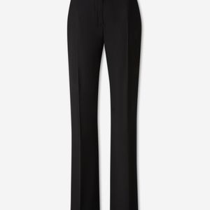 Tom Ford Black Straight Tailored Trousers