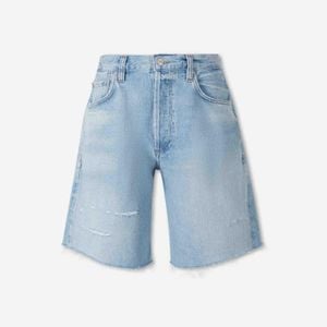 Citizens of Humanity Blue Ayla Bermuda Shorts