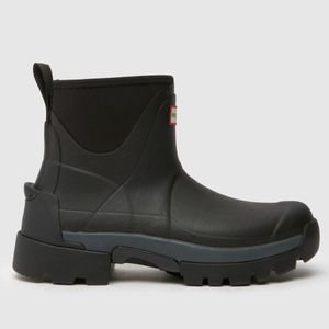 Hunter Black Balmoral Hybrid Chelsea Boots