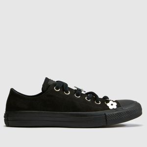 Converse Black All Star Ox Trainers