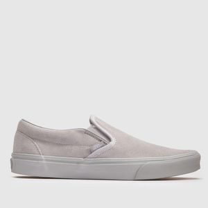 Vans Grey Classic Slip-On Trainers for men