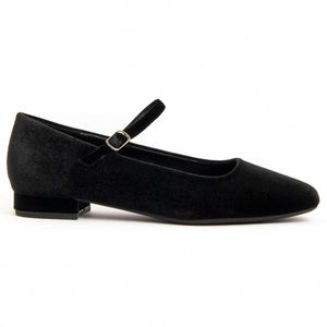Montevita Black Ballet Flats Balera3