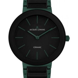 Jacques Lemans Black 42-8K Monaco Watch