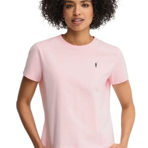 POLO CLUB Pink Short Sleeve Round Neck T-Shirt