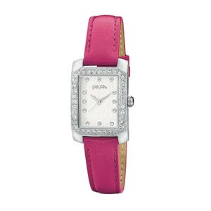 Folli Follie Pink Ladies Watch Quartz Stainless Steel