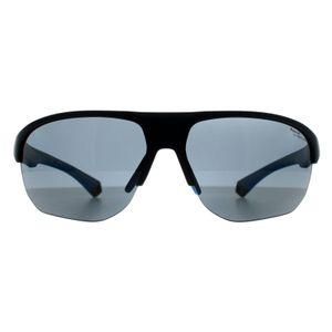 Polaroid Black Rectangle Matte Polarized Pld 7059/S