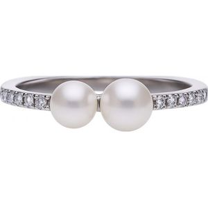 Diamonfire White 6119111111160 Ladies Ring Sterling