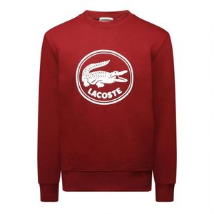 Lacoste Red Sweatshirt for men