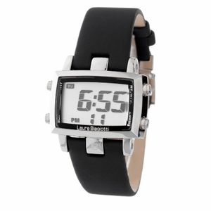 Laura Biagiotti Black Watch Quartz Stainless Steel for men