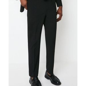 Burton Black Tailored Fit Essential Suit Trousers for men