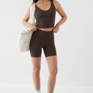 DSGN Studio Brown Sculpt Cycling Short