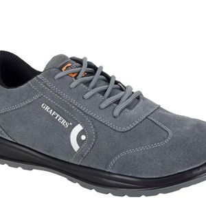Grafters Black Grafter Force Safety Trainers for men