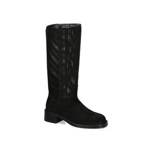 Steve Madden Black Leather Riggs Boots