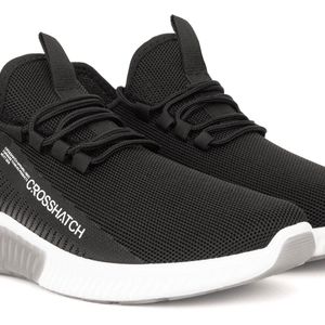 Crosshatch Black Nimbus Trainers for men