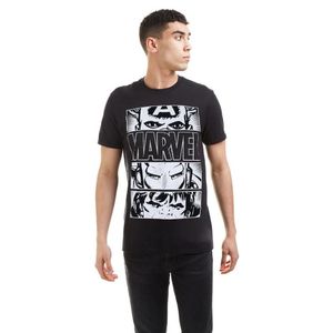 Marvel Black Heroes Eyes Light T-Shirt Cotton for men