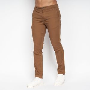 Crosshatch Brown Roysden Chinos (Cinnamon) for men