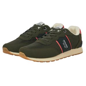 Jack & Jones Green And Spirit Runner Trainers Night) for men