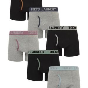 Tokyo Laundry Metallic Cotton 6-Pack Boxers for men