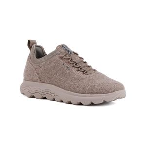 Geox Grey D Spherica A Wool Blend Women's Dark Rose Trainers
