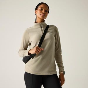 Regatta Natural Great Outdoors /Ladies Sweetheart 1/4 Zip Fleece Top (Parchment)