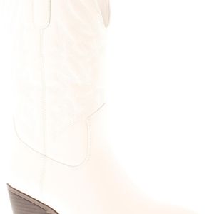 Apache White Cowboy Boots Ranch