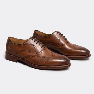 Oliver Sweeney Brown Wingtip Leather Brogue