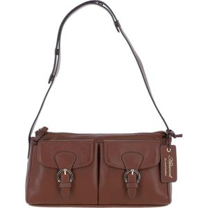 Ashwood Leather Brown 'Nevaria' Real Shoulder Bag