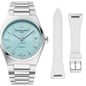 Frederique Constant Blue Frédérique Highlife Watch Fc-303Lb2Nh6B Stainless Steel