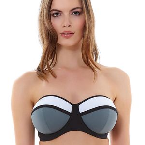 Freya Blue Bondi Bandeau Bikini Top