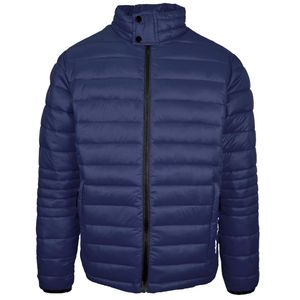 Philipp Plein Blue Plain Padded Jacket for men