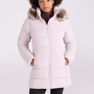 Mountain Warehouse Pink 'Nola' Long Padded Jacket Waterproof Winter Warm Coat