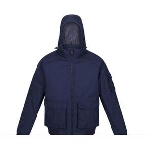 Regatta Blue Faizan Hooded Waterproof Jacket for men