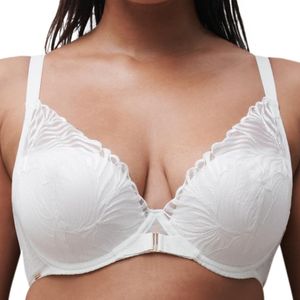 Chantelle White Legend Plunge T-Shirt Bra