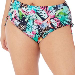 Elomi Blue Pina Colada Adjustable Bikini Brief Midnight