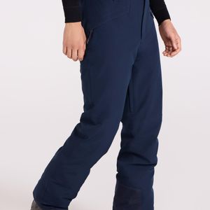 Mountain Warehouse Blue 'Orbit' Ski Pants Waterproof 4 Way Stretchy Trouser Winter Salopettes for men