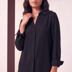 Roman Blue Concealed Placket Shirt
