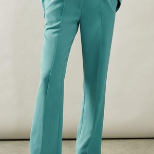 Wallis Green Belted Wide Leg Trousers