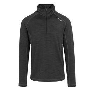 Regatta Black Yonder Ii Half Zip Fleece Top (Ash) for men