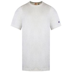 Champion White Plain Off T-Shirt Cotton for men
