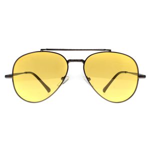 Montana Brown Aviator Shiny Gunmetal Polarized Mp185